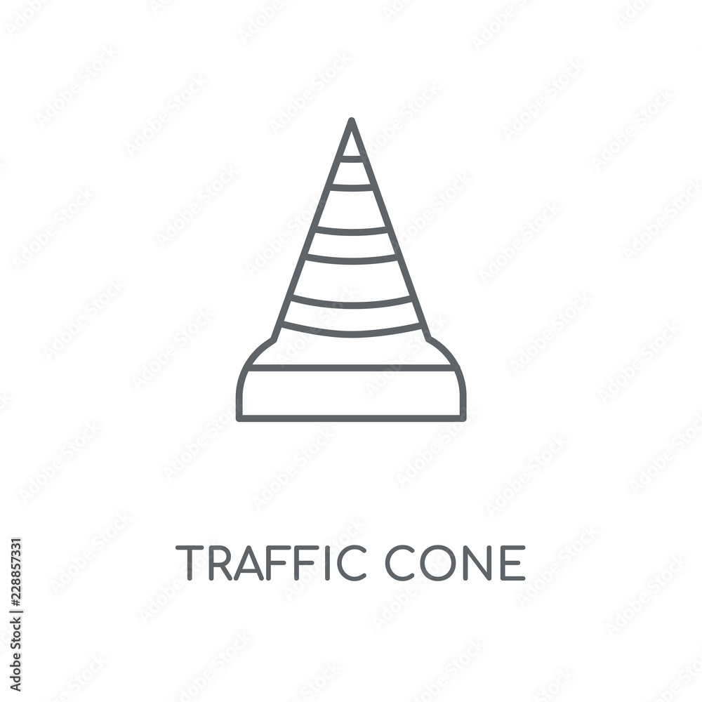 traffic cone icon traffic cone icon