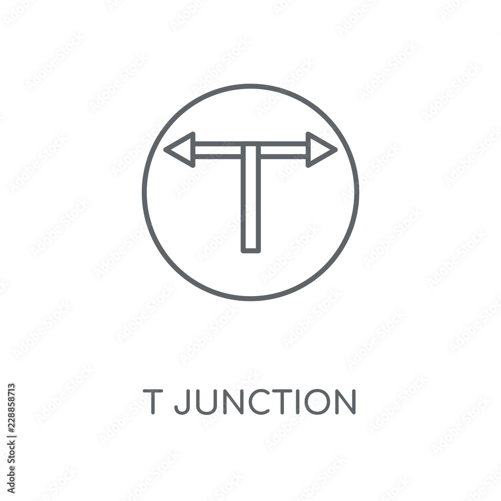 t junction icon t junction icon