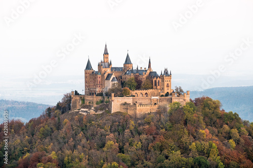 Hohenzollern Castle  Swabian Alb  Germany