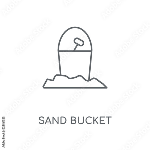 sand bucket icon