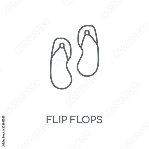 flip flops icon
