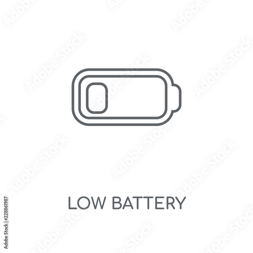 low battery icon