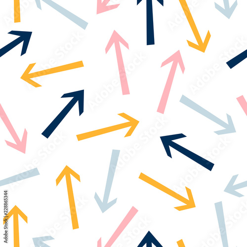 Abstract seamless pattern background. Childish application geometric cover for design birthday card, wallpaper, holiday wrapping paper, shopsale advertising, textile fabric, bag print, t shirt etc.