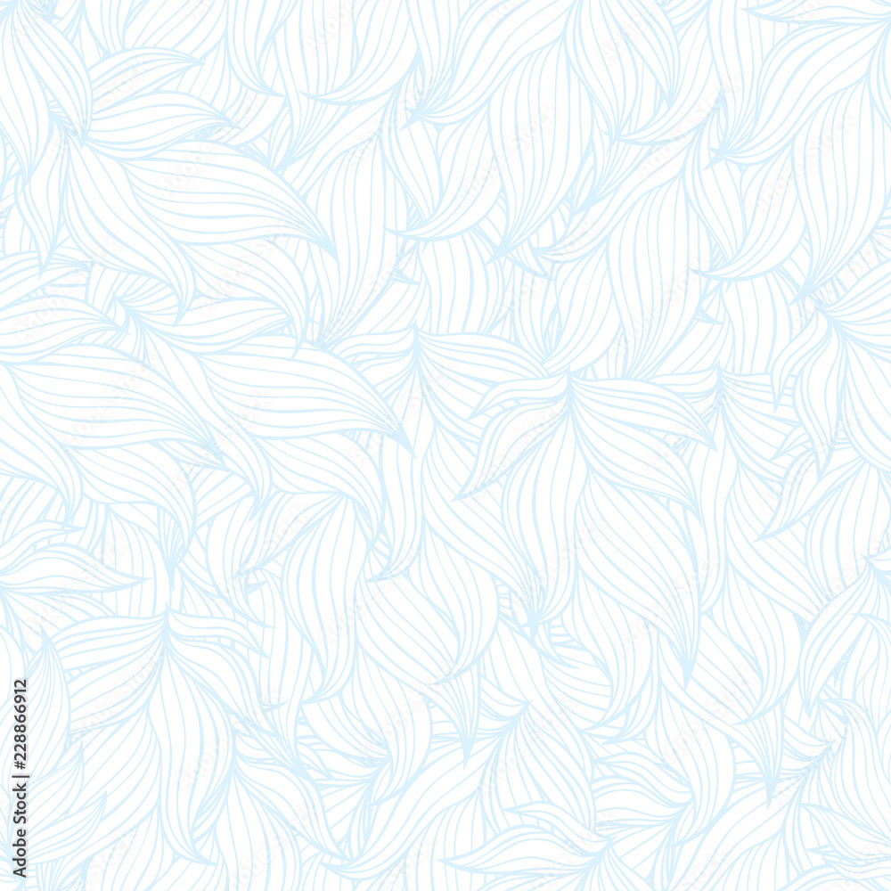 Seamless floral background pattern in blue and white color Seamless floral background pattern in blue and white color