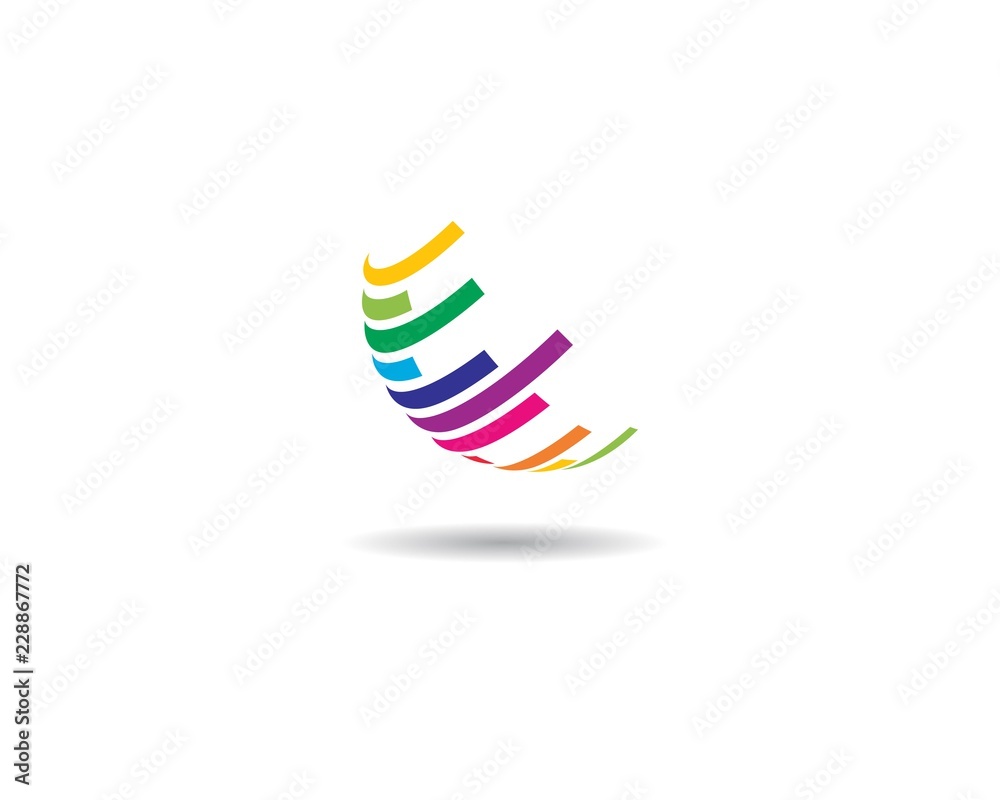 Global logo illustration