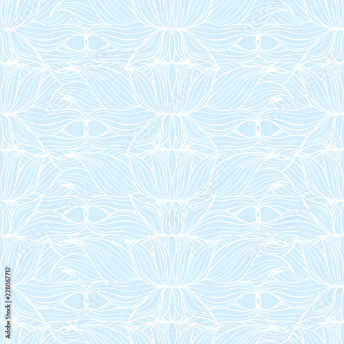 Seamless floral background pattern, nature theme. Template for textile,paper, greeting card, postcard design, backdrop banner