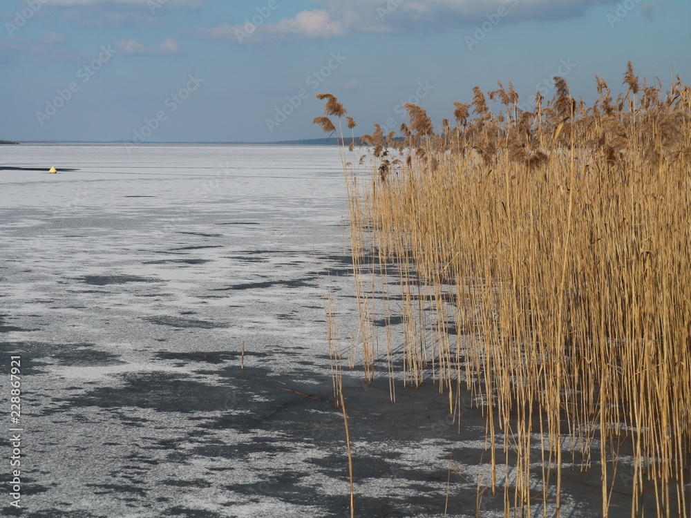 Plauer See | Eis auf dem See | Winter Plauer See | Eis auf dem See | Winter