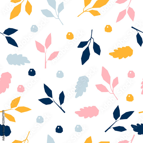 Abstract seamless pattern background. Childish application geometric cover for design birthday card, wallpaper, holiday wrapping paper, shop sale advertising, textile fabric, bag print, t shirt etc.