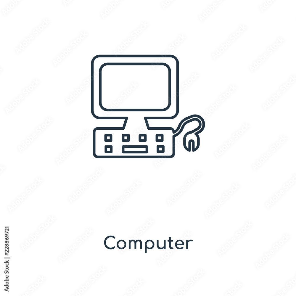 computer icon vector computer icon vector