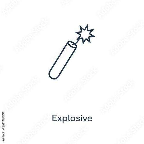 explosive icon vector