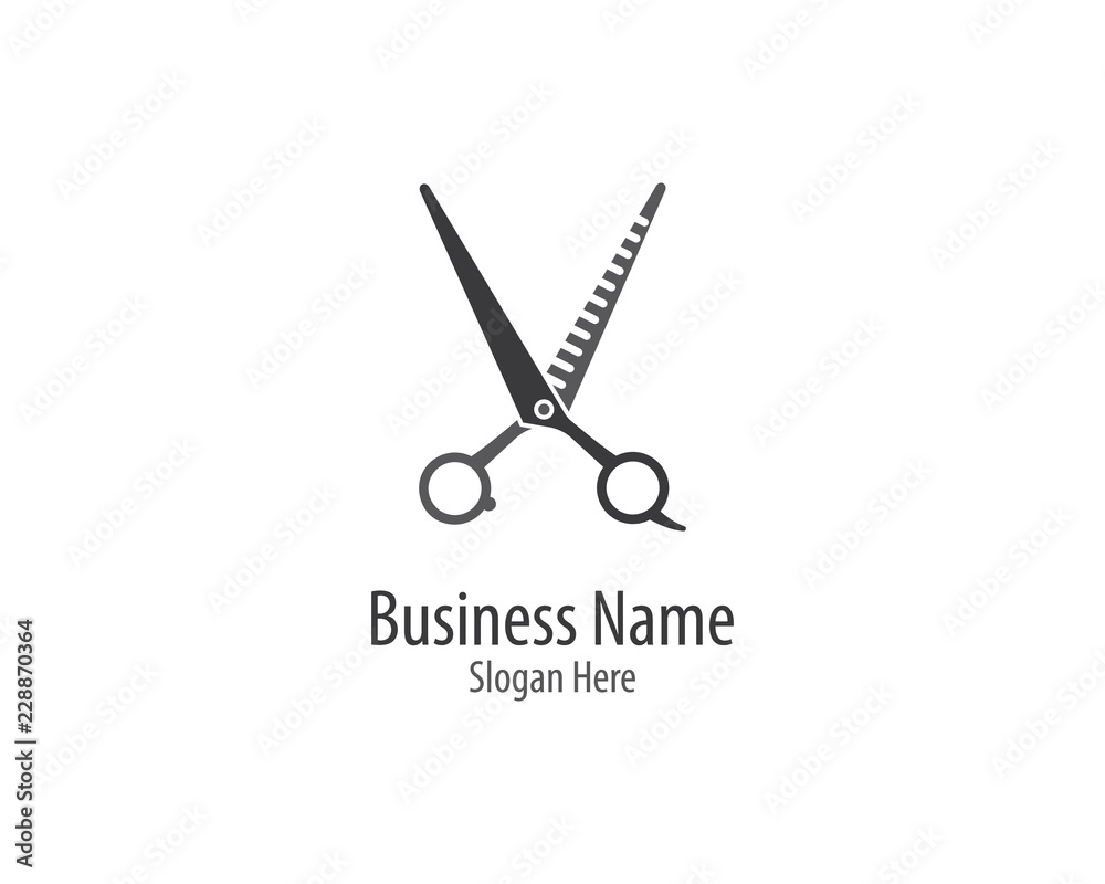 Scissors symbol illustration Scissors symbol illustration