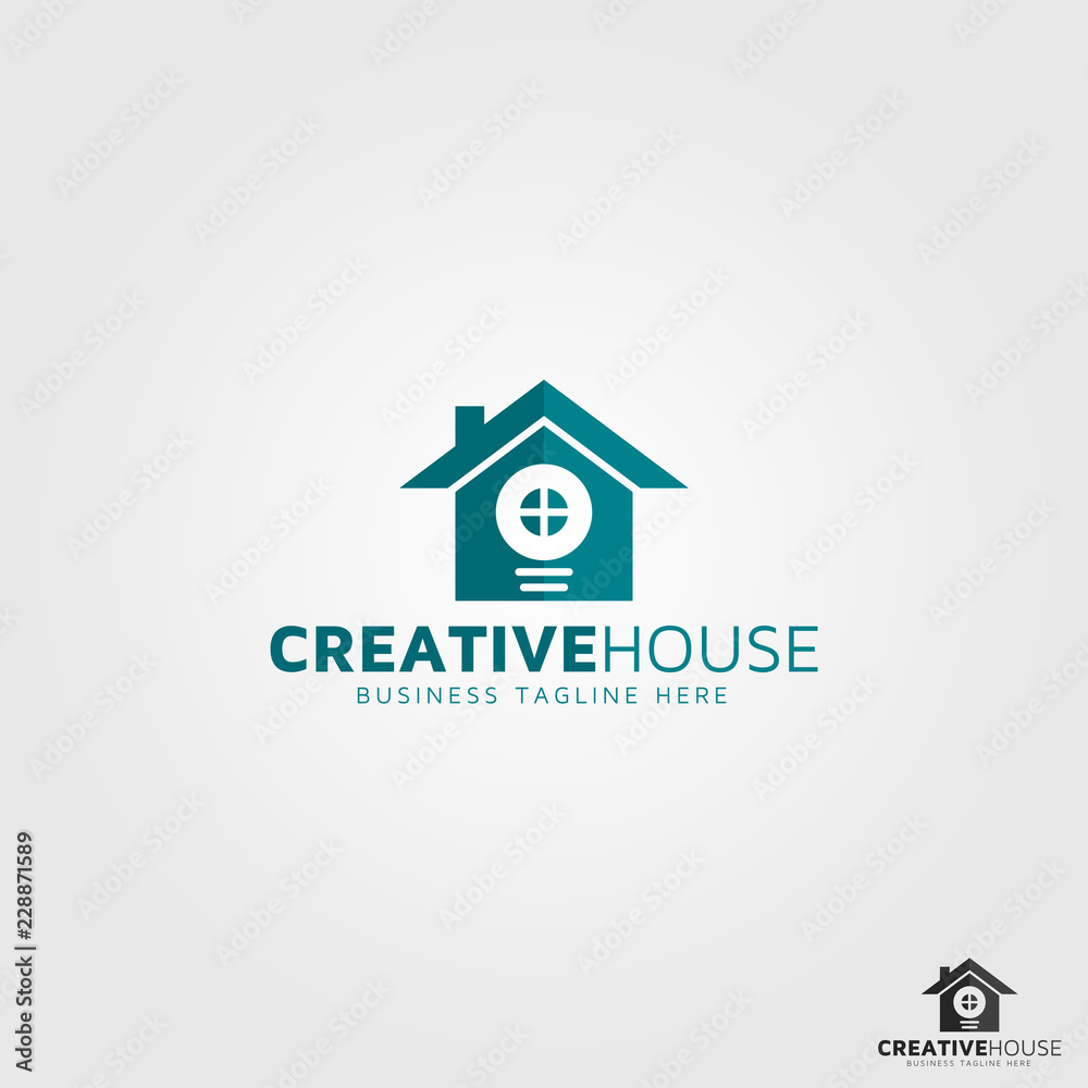 Creative House Logo Template Creative House Logo Template