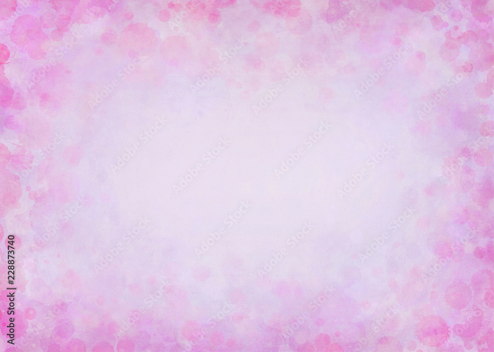 Abstract Watercolour Background - a light and arty background with watercolour paint splashes in attractive colours.