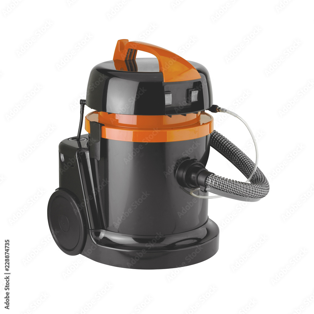 Naklejka premium vacuum cleaner machine blank template