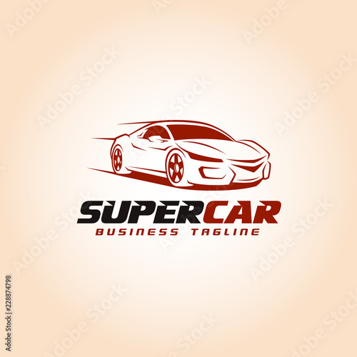 Super Car Logo Template