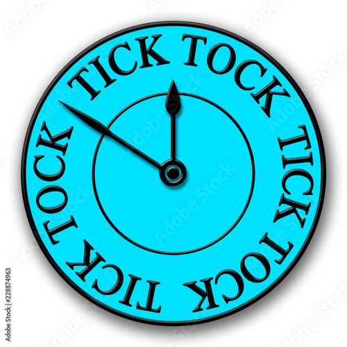 Tick Tock Clipart