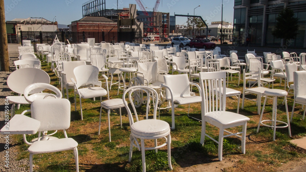 Foto de 185 Empty Chairs, Memorial in Christchurch, South Island, New