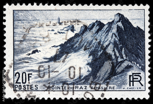 Pointe du Raz Stamp