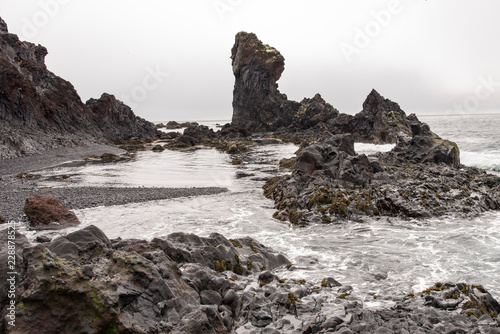 Djúpalónssandur beach rocks