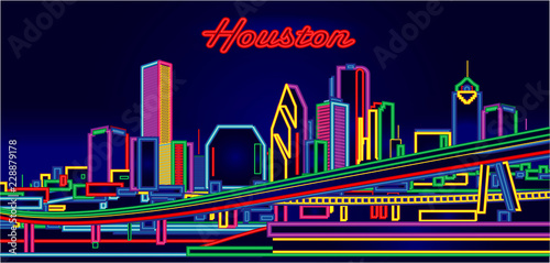 Houston Texas skyline