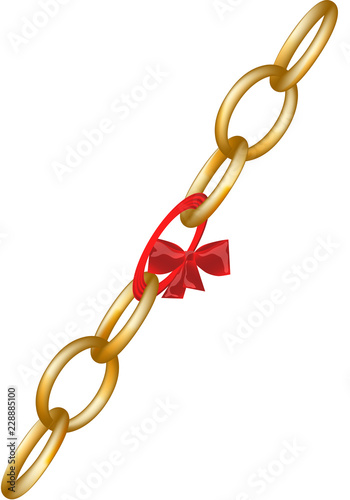 chain and bow