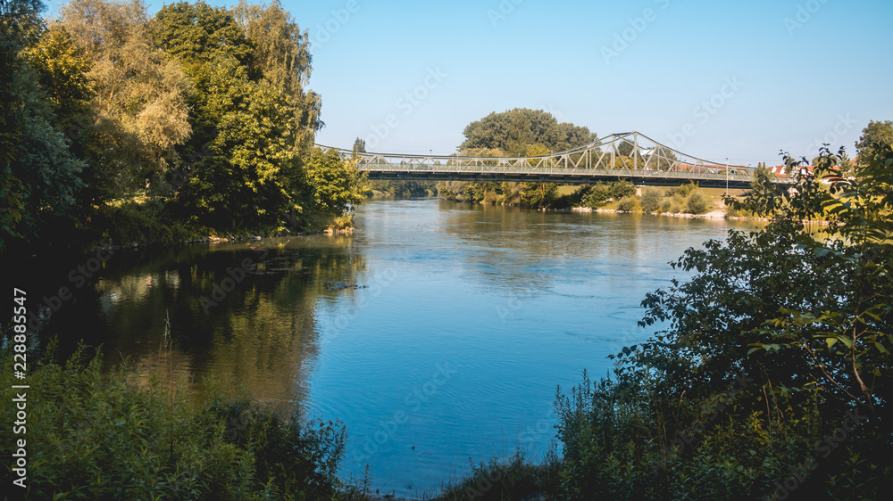 Beautiful view near Landau - Isar - Bavaria - Germany Beautiful view near Landau - Isar - Bavaria - Germany