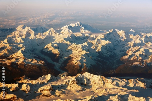 Brooks Range From The Air, Alaska, USA