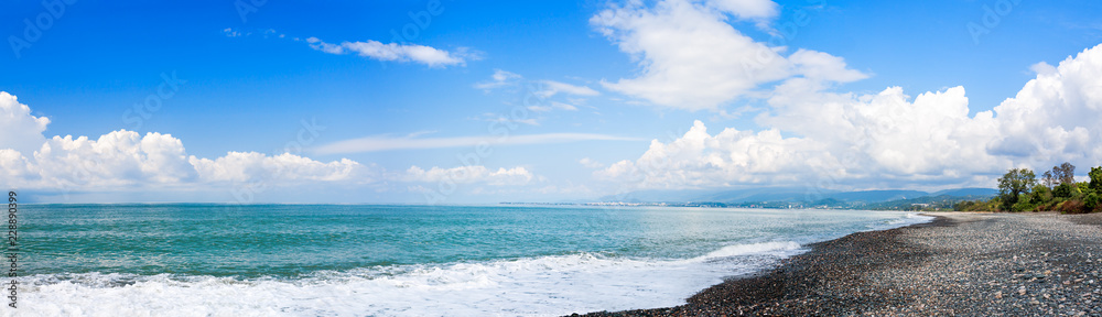 Fototapeta premium sea landscape panorama