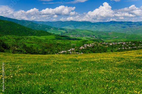 Idyllic rural landscape