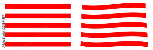 Naval jack of Indonesia flag. Simple and slightly waving version. Free Download Naval jack of Indonesia flag. Simple and slightly waving version. - GFXLoad