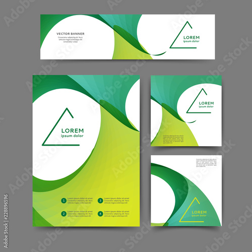 Abstract brochure template