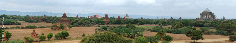 Panorama de Bagan Panorama de Bagan