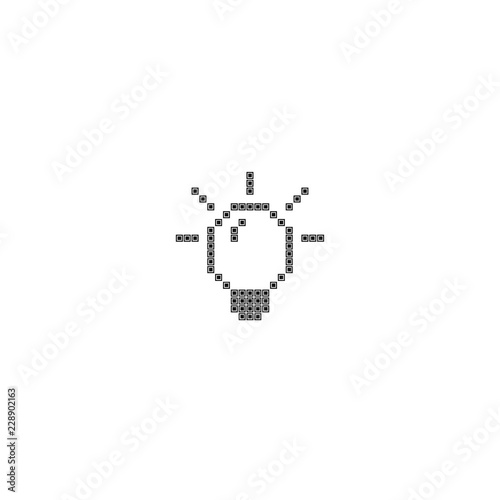 Idea icon  isolated on white background. Start up sign. Vector illustration.