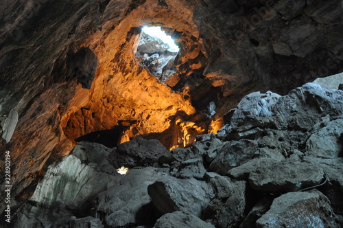 Inside the cave, Bora Caves, Andhra Pradesh, India © Kaustuv