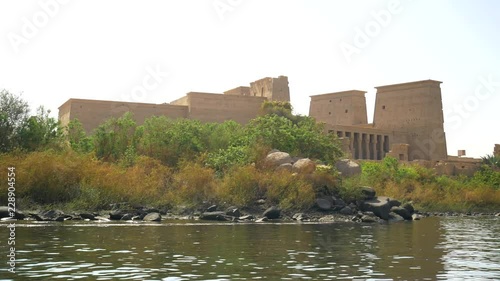 Philae temple, Aswan photo