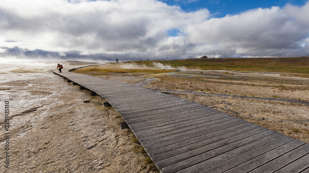 Island, Vulkanismus in Hveravellir
