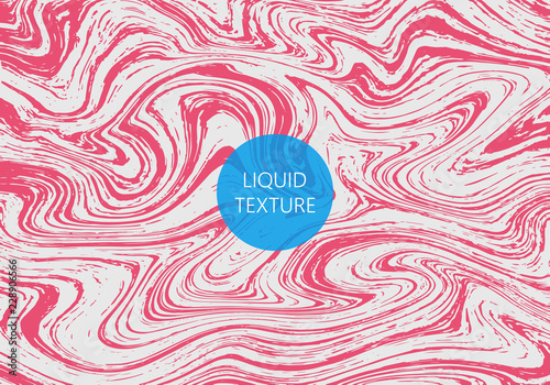 Vector abstract liquid texture. Grunge wavy background.