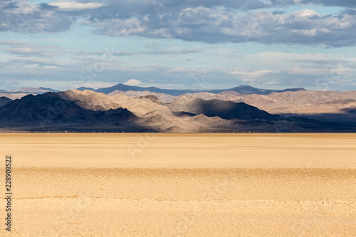 Soda dry lake at the Mojave...