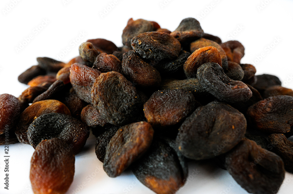 Obraz premium Black dried apricots