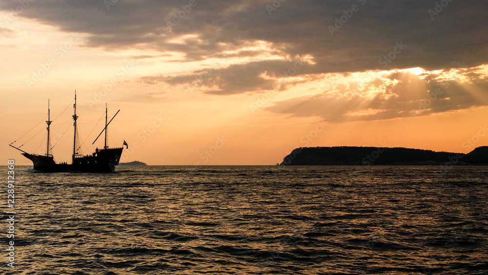Fototapeta premium Pirates of the Adriatic