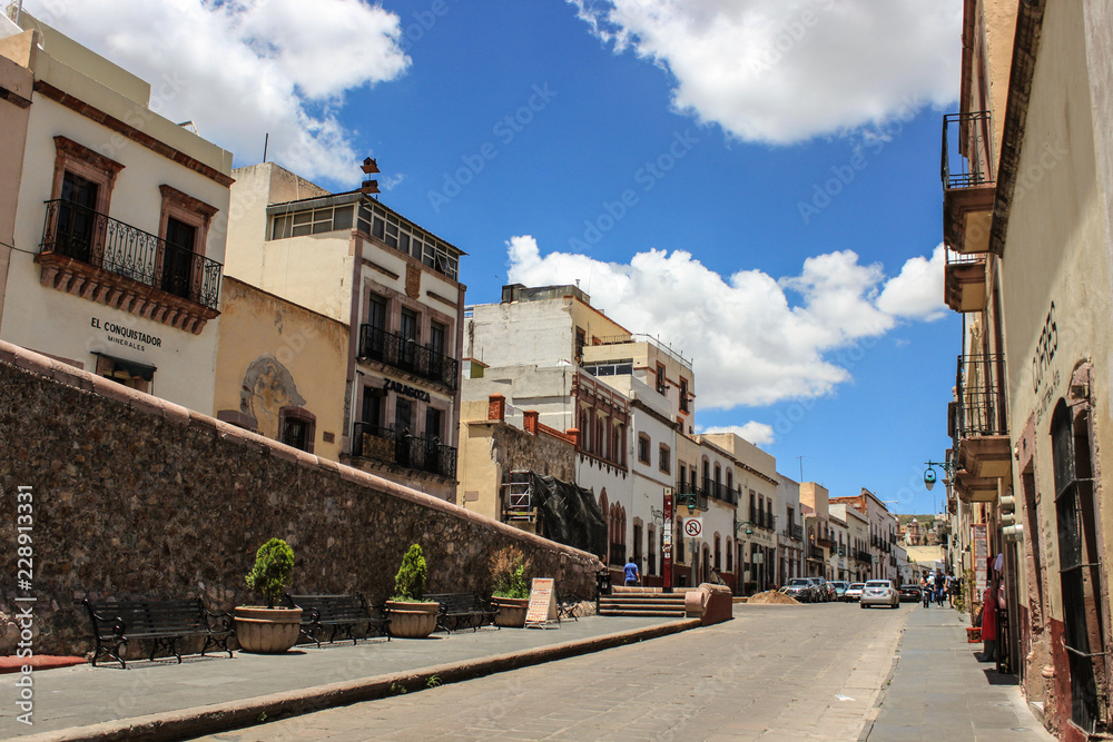 Calle de Zacatecas Pueblo Mágico de México