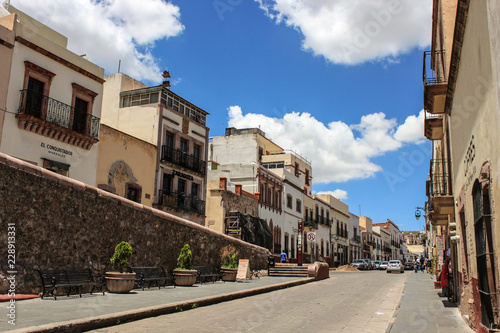Calle de Zacatecas Pueblo Mágico de México photo