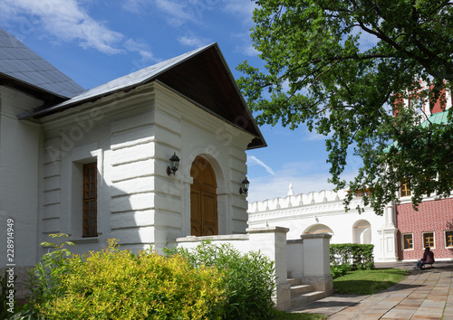 General view of the Novodevichy Convent in Moscow photo