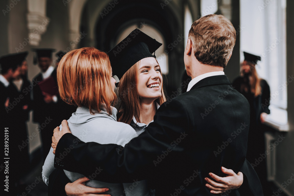 Parents. Congratulations. Student. Finish Studies.