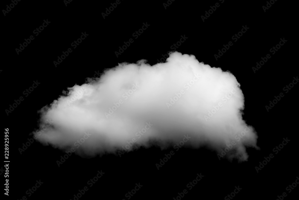 Black sky and single with cloud isolated on black background Black sky and single with cloud isolated on black background