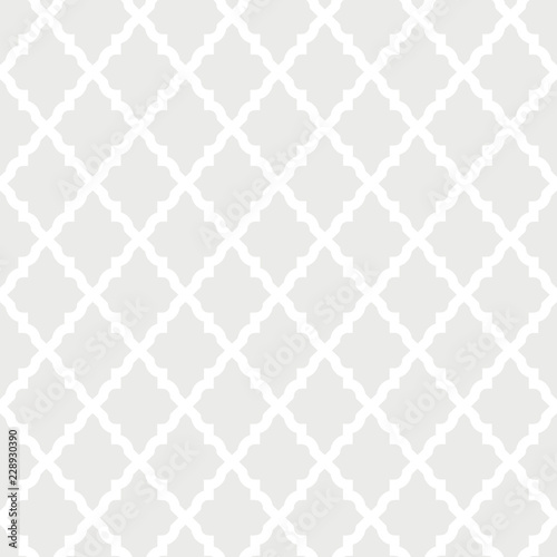 White seamless pattern background with abstract shape for wallpaper, fabric, texture, textile