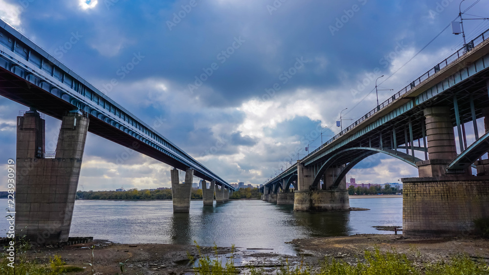 Two bridges over the river