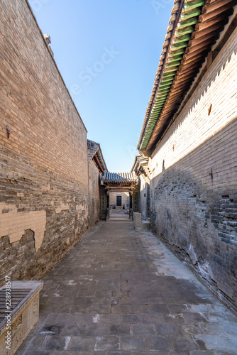 Fototapeta Naklejka Na Ścianę i Meble -  Wang jia courtyard, Shanxi Province, China