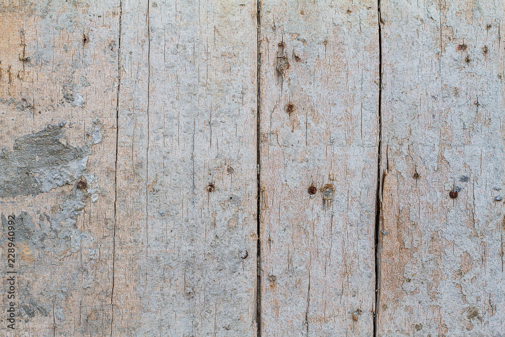 Old grunge cracked wood dirty with cement texture abstract background