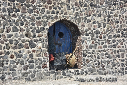 Bild auf Leinwand door at the ocean